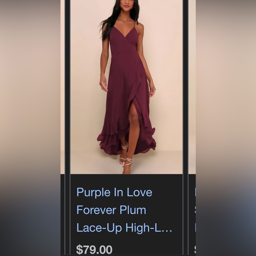 NWT Lulu’s Formal Dress